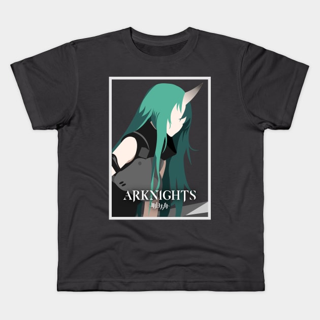 Arknight Hoshiguma Kids T-Shirt by Kuroka